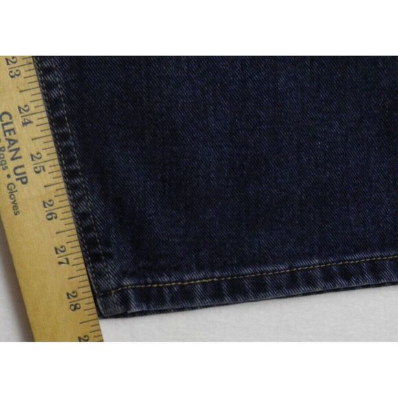 Vintage 1970s/80s Brittania Flare Jeans Bell Bottom Bootcut Size 40x30 Dark Wash - Picture 4 of 9